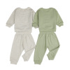 Demi-season brand children's clothing, colored set, decorations, top, trousers, long sleeve