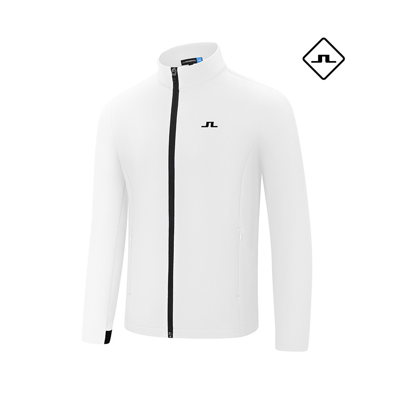 【Cross-Border】J Golf Jacket Men's Winter Fleece Woven Golf Sports Outdoor Jacket # 2502