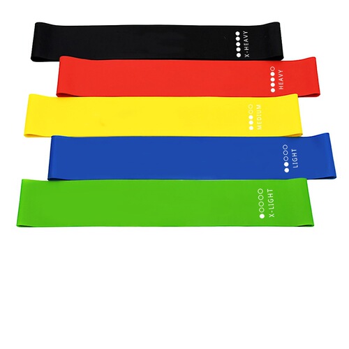 TPE resistance band anti-slip elastic buttocks circle fitness squat resistance buttocks circle yoga pull stretch band 