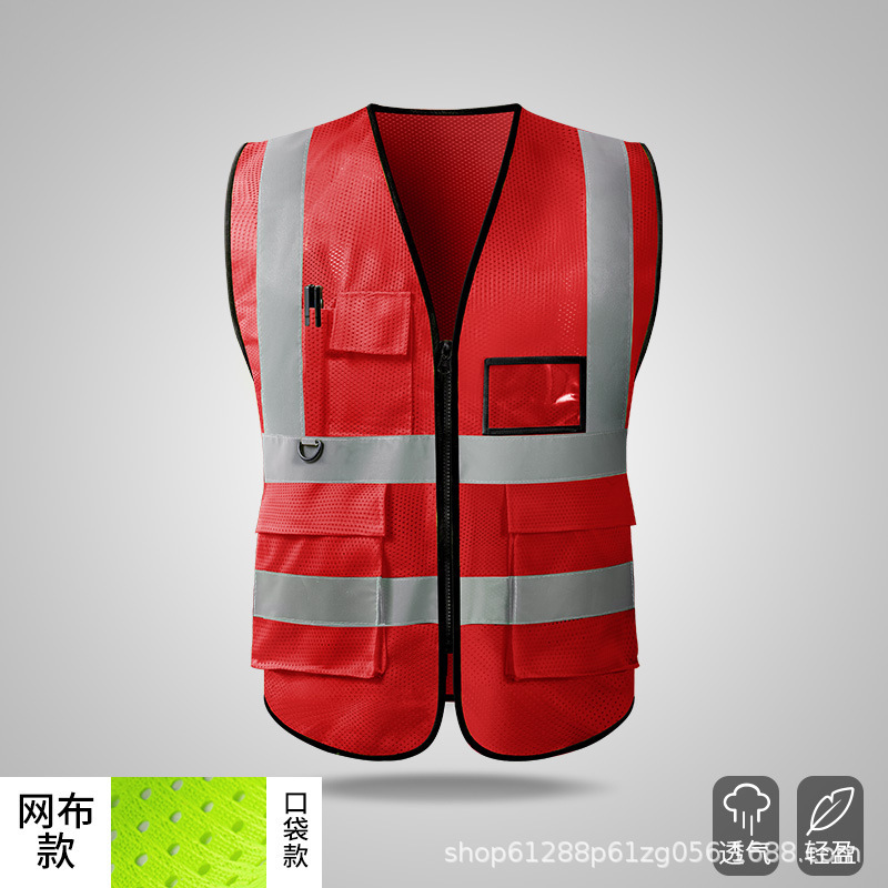 chaleco reflectante construcción chaleco de construcción ropa de trabajo sanitaria seguridad protección transpirable personalizada ropa de trabajo transpirable