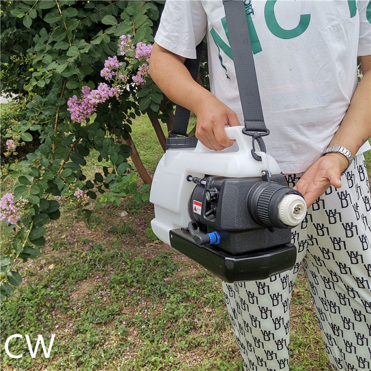 手提式超低容量喷雾器肩背式园林打药机48V充电款消杀机便携式