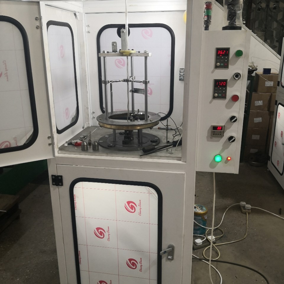 全自动金属网编织机金属伸缩屏蔽网套电线保护套白色箱体式针织机