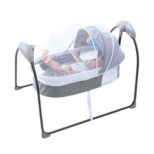 Smart Baby Rocking Chair, Automatic Rocking Bed, Source Manufacturer, Cross-Border Cradle to Coax Baby to Sleep, Newborn Soothing Chair, Crib