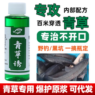 National-Quality Grass Lure for Black Carp and Grass Carp, Fishing Attractant for Crucian Carp and Giant Carp, Bait And窝料 Starter