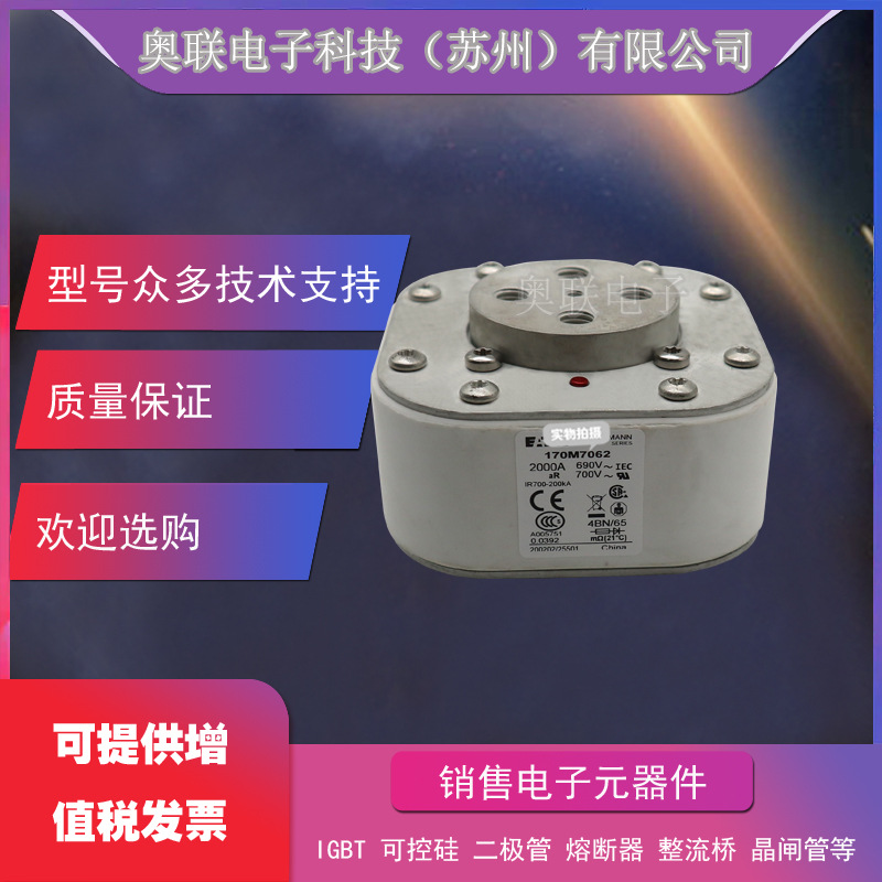 170M7118 170M7119 170M7120美国EATON Bussmann熔断器,保险丝