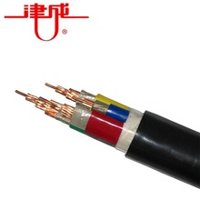 津成电线电缆 ZR-KVV22 16芯 低卤阻燃 聚氯乙烯绝缘铠装控制电缆