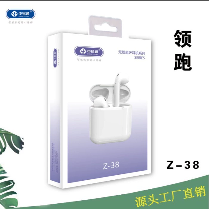 Zhongyitong Z38 TWS Bluetooth-гарнитура с зарядным окном для ушей Bluetooth-гарнитура