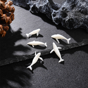 Micro landscape whale model ocean whale sealed sand tray micro racket epoxy resin epoxy epoxy decoration ornaments
