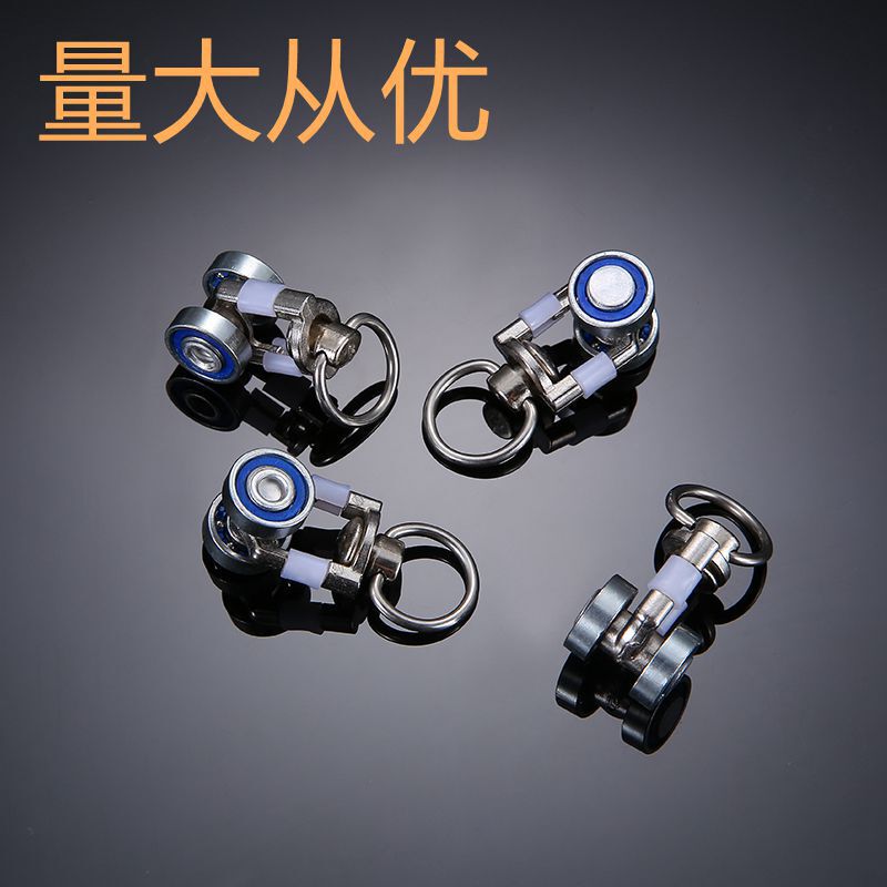 Curtain Track pulley household alloy pulley accessories intelligent electric curtain pulley wheel roller factory direct sales