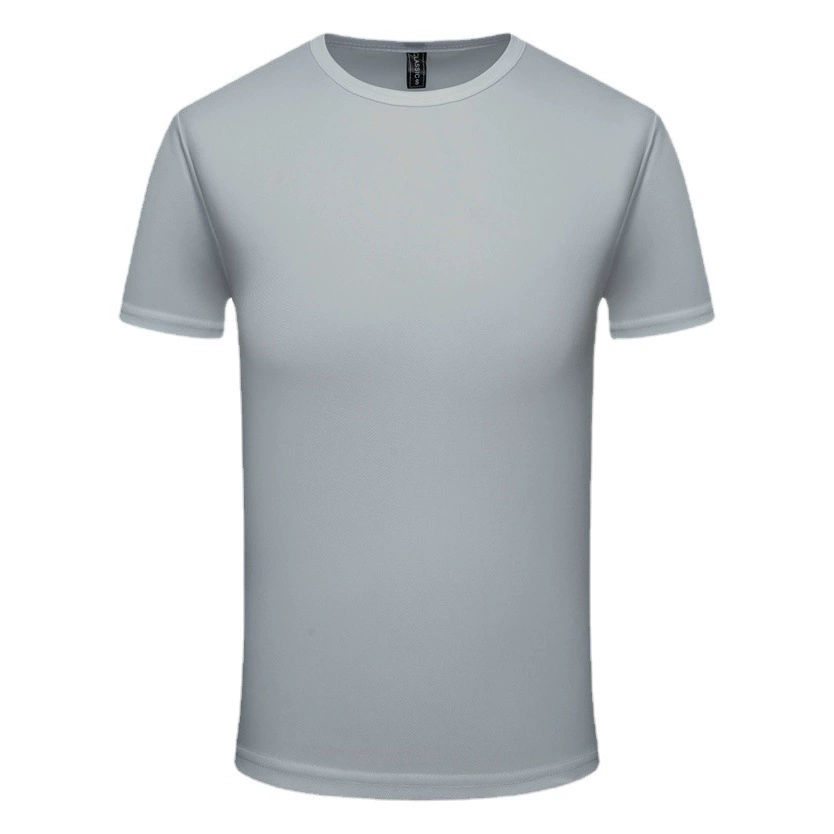 Оптовая продажа спортивной одежды с круглым вырезом и коротким рукавом рекламная рубашка футболка на заказ культурная спортивная одежда дышащий Быстросохнущий логотип