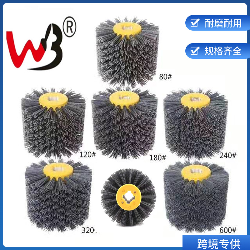 Venta caliente especial transfronteriza, rueda de trefilado de alambre abrasivo, lana de caballo de sisal, madera pulida, pintura abierta, reducción, desbarbado, pulido