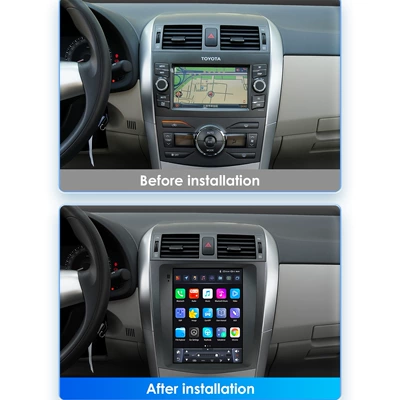 DVD Navigation — Toyota Corolla Large-Screen Central