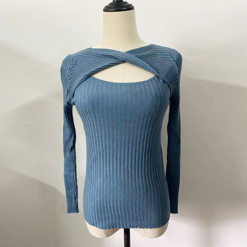 154g Weight Long Sleeve Sleeve Length Pullovers Placket Type Regular Sleeve Sleeve Type Polyester Fabric Type Regular Top Length Sweater Tops Type Holiday, Daily Occasion U Neck Neckline Slim Fit Type Solid Color Pattern Winter, Autumn Season Women's Gender Elegant, Streetwear Style Wholesale Women's Elegant Streetwear Solid Color Long Sleeve Sweaters & Cardigans 30