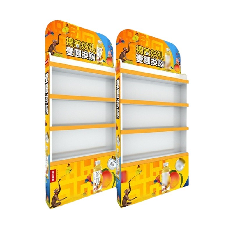 Estante de exhibición de gancho fábrica al por mayor estante de exhibición de escritorio caja de almacenamiento estante de tablero de nieve promoción de productos de PVC pequeña exposición