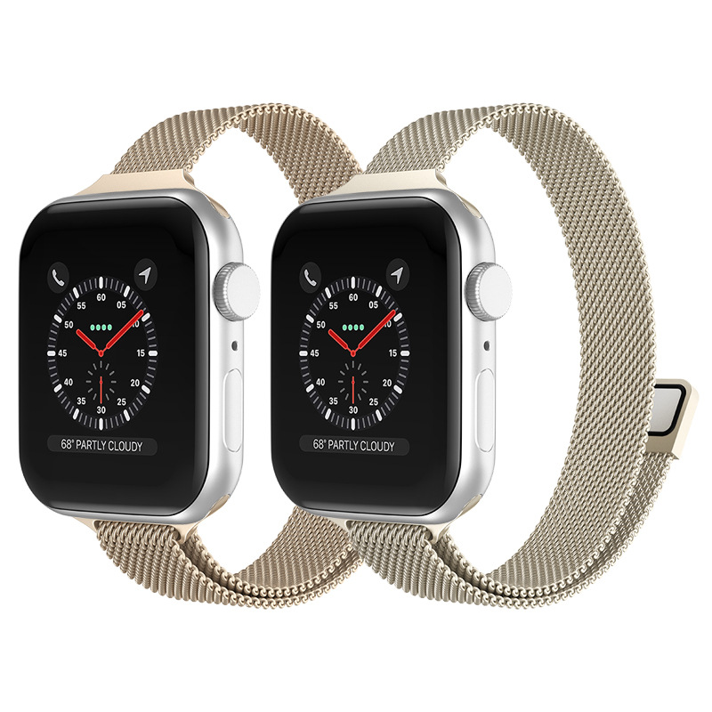 2024 Suitable for iwatch Series Full Size Metal Strong Magnetic Strap with Multiple Color Accessories High-quality Business Strap (Non Watch)_voghion.com