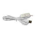USB dimmer switch line stepless dimmer switch power line USB fan switch line LED lamp line
