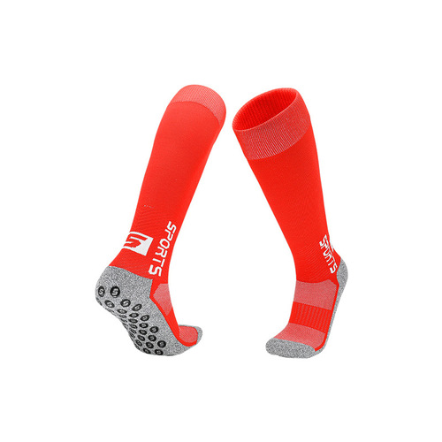 Adult professional high tube glue socks towel bottom non-slip sports socks deodorant antibacterial socks long tube football socks wholesale