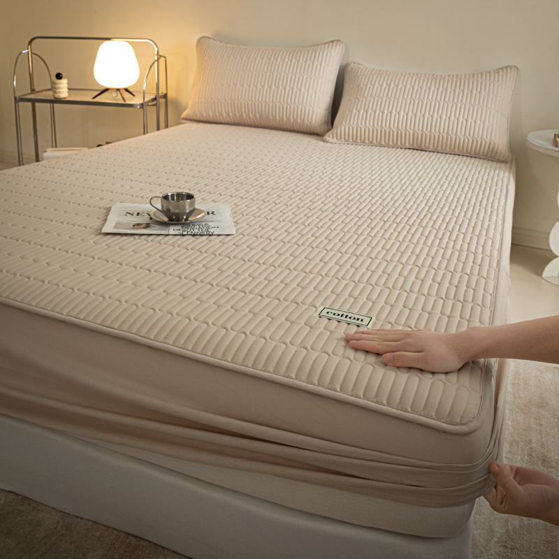 Sombrilla de cama algodón algodón acolchado funda de cama sábana cubierta protectora de colchón Simmons nueva temporada universal