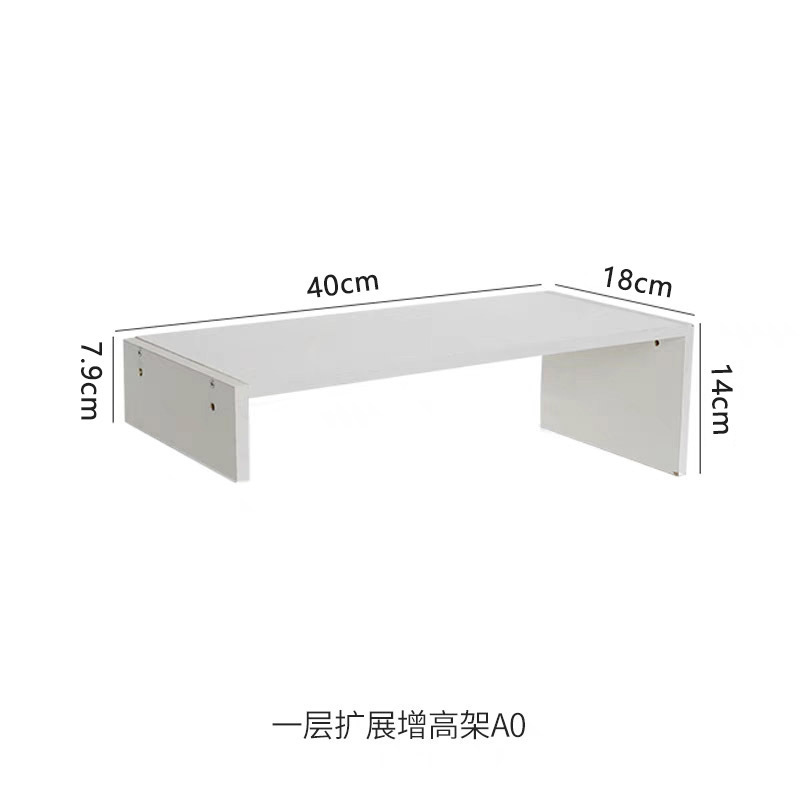 Escritorio portátil estante de aumento dormitorio buena oficina monitor de escritorio escritorio estante almacenamiento