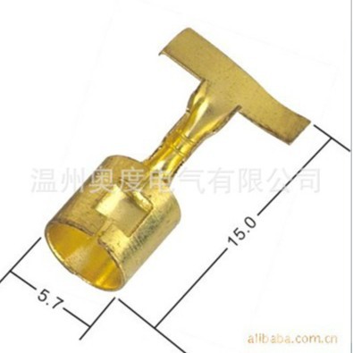 专业供应T DJ222-5.7 汽车保险丝，酒杯端子接线端子