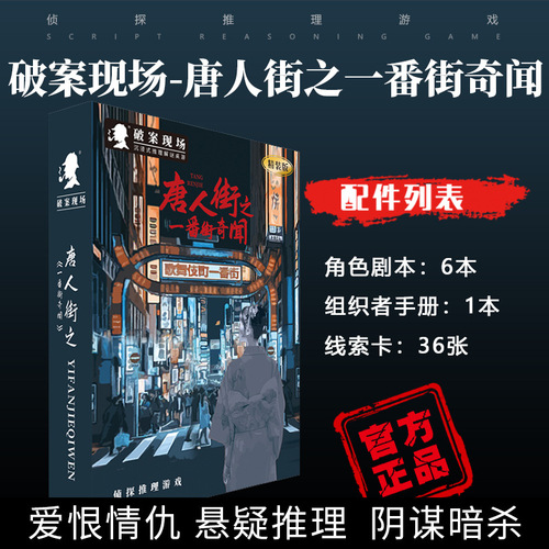 Board Game Script Mystery Series Ancient Style Modern Suspense Script Killing Logical Reasoning Star Detective Same Game