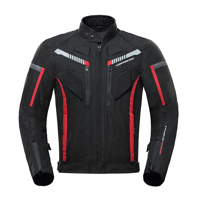 Ropa de motocicleta de verano alta elástica ventilación protección contra caídas ropa de motocicleta caballo impermeable chaqueta de cuatro estaciones ropa de carreras