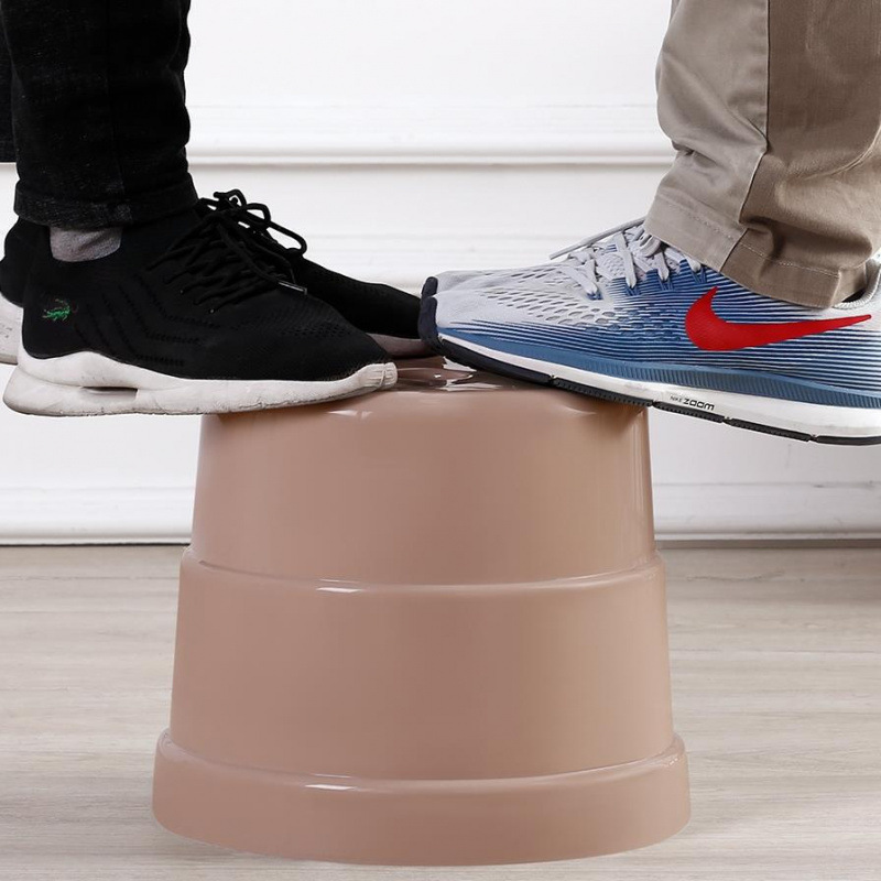 Thick plastic stool living room Furnishing fashion creative coffee…