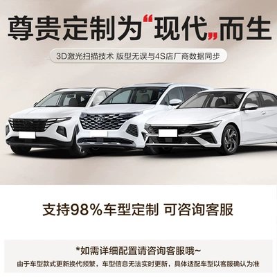 Suitable for Modern Hyundai Models Such as Mufasa, Santa Fe, Reina, Rv, Sonata, Kustu, Tpe Car Floor Mats with Full Coverage of the Door Sills (Modelə uyğun ayaqaltı) - please-leave-a-message-or-note-the-model-year-when-placing-an-order-modern-car-series-11-custom-fit-tpe-direct-from-the-factory-flagship-quality