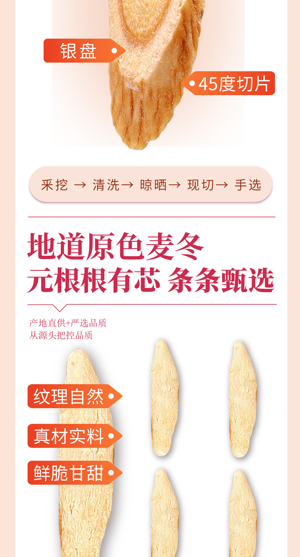 Red Ginseng Ophiopogon Herbal Tea 6-Ingredient Tea Bags 35g x 10 Packs Daily Wellness Brew specifications