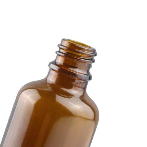 Brown rolling ball bottle rolling glass essential oil bottle 20ml 30ml 50ml 100ml brown essential oil bottle Y