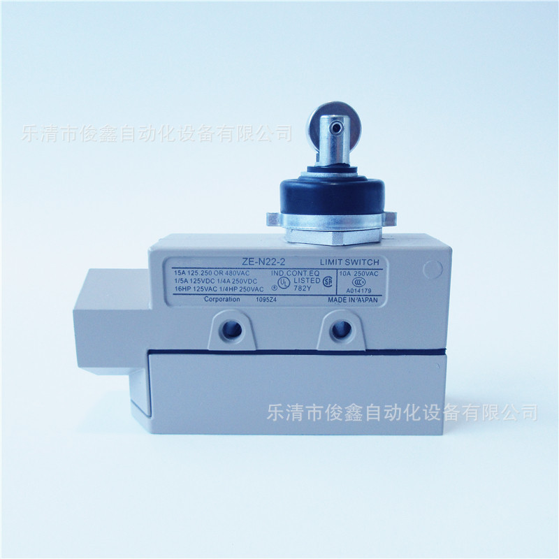 行程开关ZE-N22-2 限位开关滚轮式自复位一开一闭