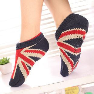 Autumn and Winter Floor Socks Anti-slip Bottom Adult Thickened Adult Men and Women Early Education Home Socks Indoor Moon Socks Shoes