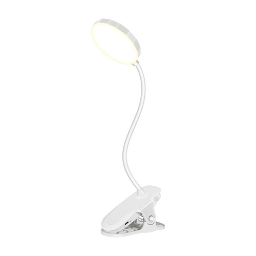 Clip-on LED Desk Lamp Eye-Caring Study Charging Dual-Purpose Student Dorm Desk Lamp Bedroom Bedside Lamp