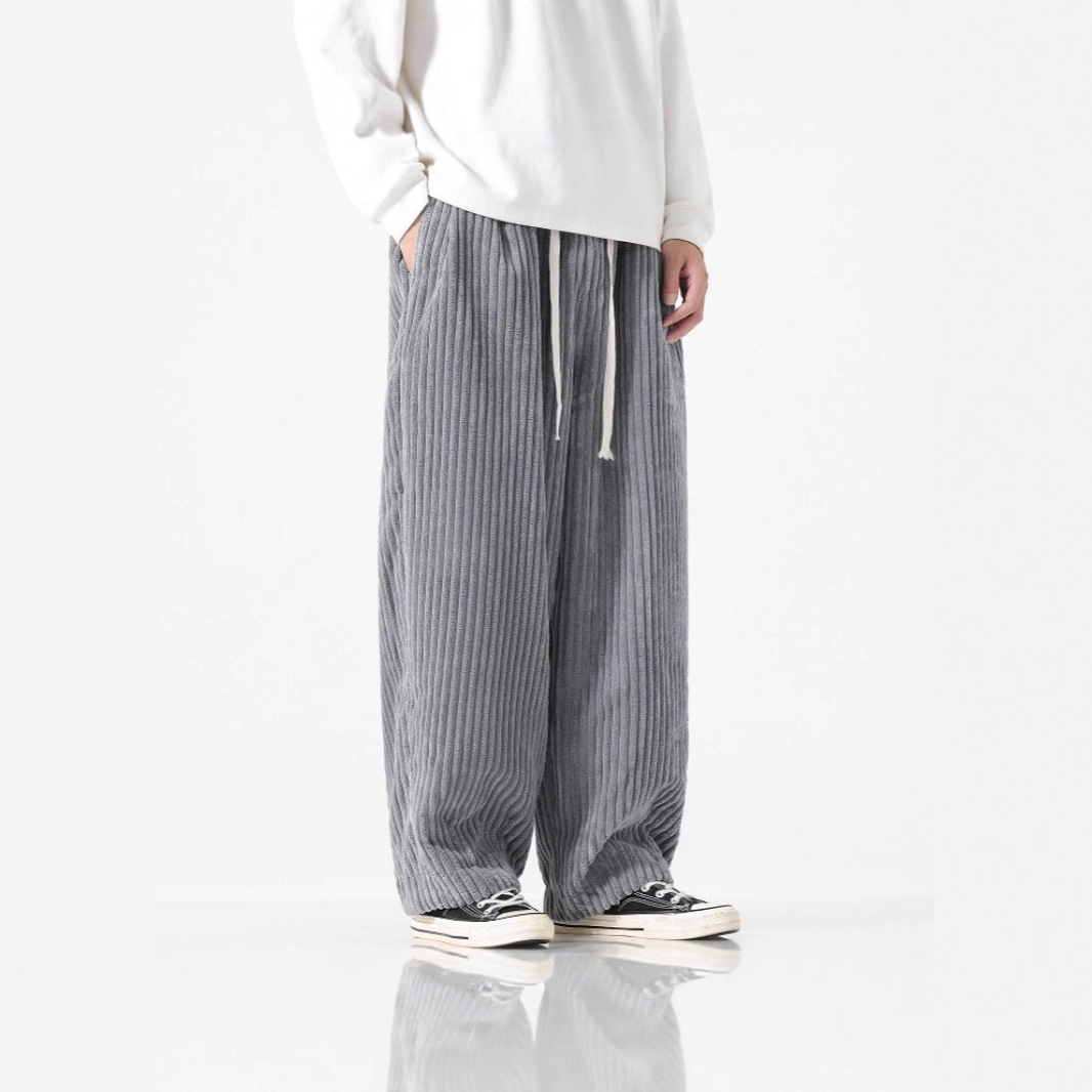 Demi-season corduroy trend casual trousers
