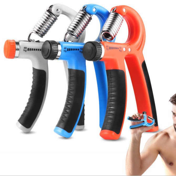 Tipo R mango alargado agarre ajustable fuerza del dedo entrenamiento de rehabilitación equipo de fitness en casa ventas directas de la fábrica