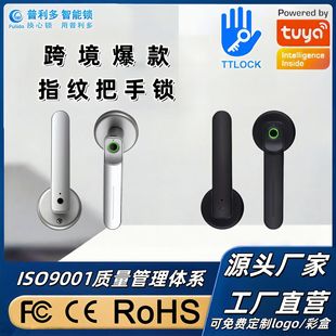 Hole-free Smart Bluetooth All-in-One Graffiti Room Door Indoor Bedroom Wooden Door Home Room Fingerprint Lock Office Lock