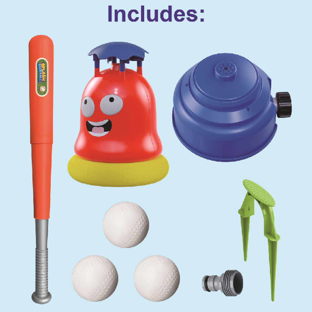 Nuevos productos transfronterizos para niños al aire libre rociadores de agua fantasma béisbol 2 en 1 juego de juguetes TK interactivo al aire libre juguetes de agua