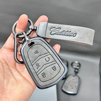 Подходит для ключа kaicadillac CT4 CT5, чехол для ключей CT6 GT4/XT4 Ruige, пряжка для автомобильного ключа, алюминиевый сплав