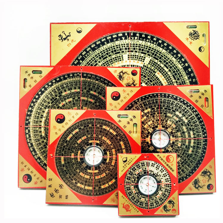 Professional Feng Shui Compass Bulk Hong Kong Tong Sheng Compass Pure Copper Panel High Quality Bakelite