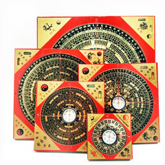 Professional Feng Shui Compass Bulk Hong Kong Tong Sheng Compass Pure Copper Panel High Quality Bakelite