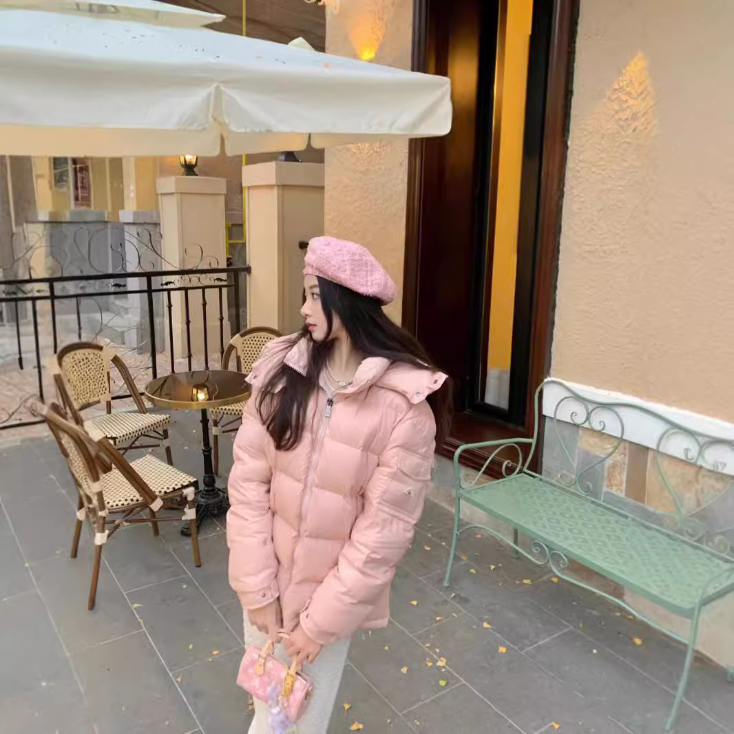 High Version M Mengjia Marie Maire Down Jacket Women's Maya Hooded Detachable Loose Autumn and Winter Down Jacket