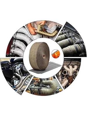 Cloth Banana Belt with Heat-Insulating Silencer, Motorcycle exhaust pipe
