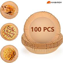 J 38826 Air Fryer Paper Oil Absorbent Round Rectangle ����ը