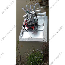 汽油动力莲藕收获机 漂浮式喷水挖藕机 自走式马蹄茨菇挖获机