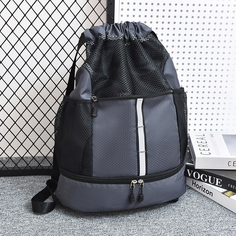 新しい乾湿分離バックパック、シンプルな大容量バックパック、スポーツファッション、軽量防水アウトドアバックパック|undefined