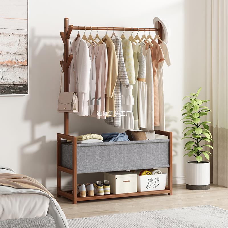 Perchero, dormitorio de piso a piso, ropa de cama, almacenamiento, perchero de madera maciza, estante, dormitorio, casa de alquiler