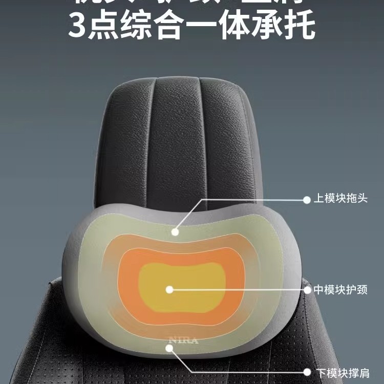 車のヘッドレスト、首枕、車用クッションのペア、運転用シート、腰クッション、腰クッション、車内用メインピロー|undefined