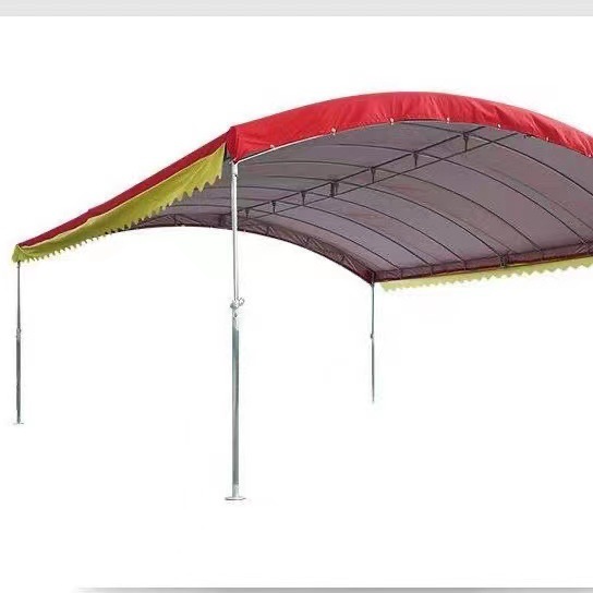 Banquete carpa boda feliz cobertizo carpa grande carpa de estacionamiento banquete embarazoso a prueba de lluvia Canopy a prueba de sol boda colorido cobertizo inclinado Canopy