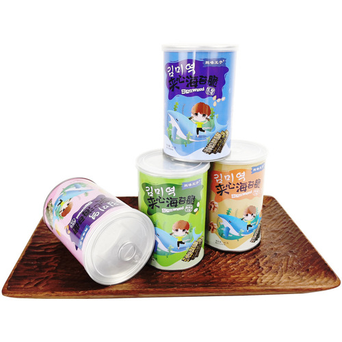 Crisp Prince Seaweed Sandwich Crispy 40g Sesame Heart Seaweed Internet Celebrity Snack Food Seaweed Crispy Snacks Wholesale 