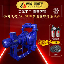 定制衬氟电动隔膜泵DBY_80/DBY_100高压大流量气动泵污水往复泵